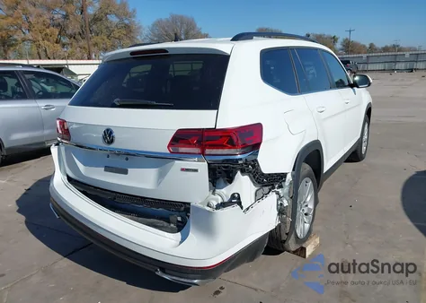 2021 Volkswagen Atlas 2.0T S z USA, uszkodzony, nr VIN 1V2GP2CA6MC523794